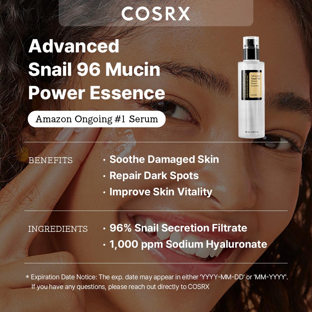 Cosrx Advanced Snail 96 Mucin Power Essence label detail