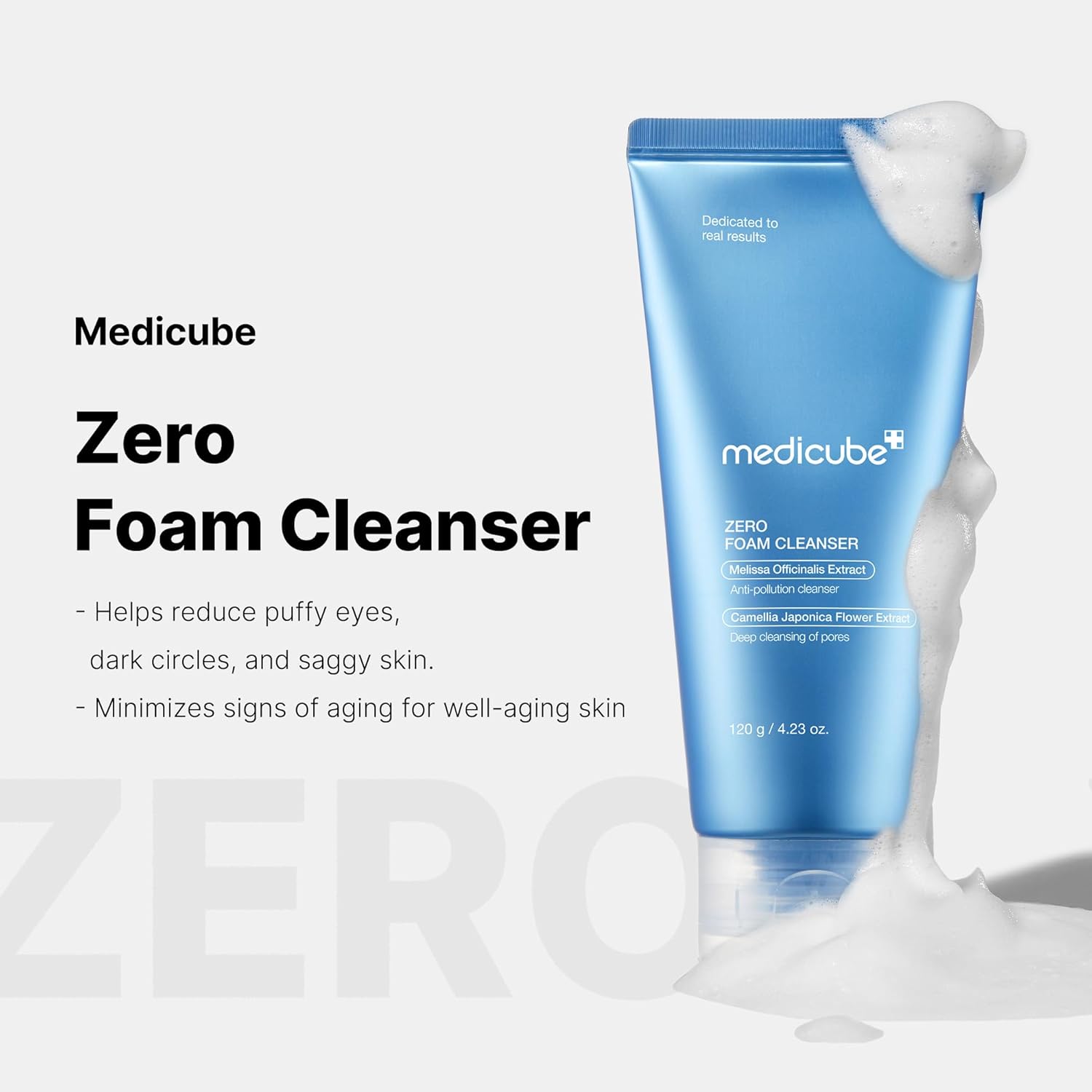 Medicube Zero Foam cleanser ingredients and details