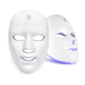 Seven-color LED light therapy face mask for at-home skincare